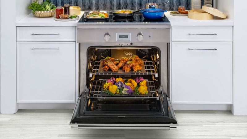 new thermador 36 inch induction range